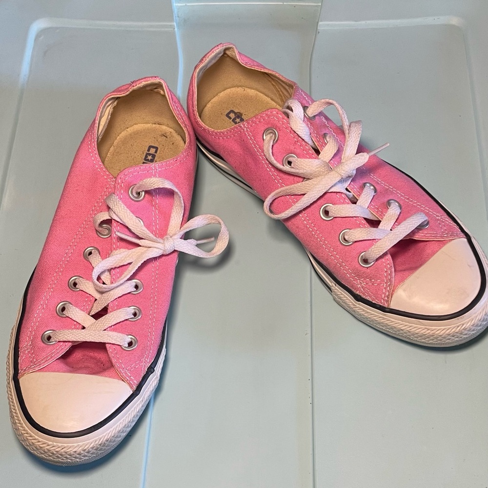 Pre-Loved Converse Pink All Star Sneakers